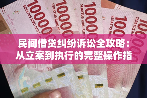 北京民间借贷纠纷诉讼全攻略：从立案到执行的完整操作指南