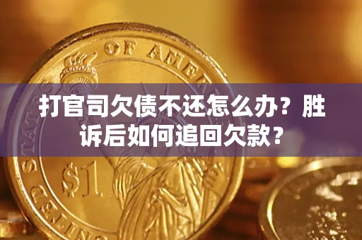 北京打官司欠债不还怎么办？胜诉后如何追回欠款？