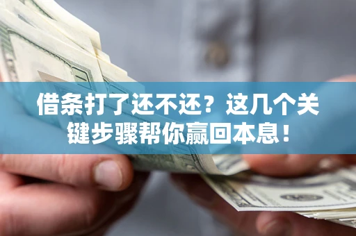 北京借条打了还不还？这几个关键步骤帮你赢回本息！