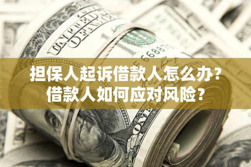 北京担保人起诉借款人怎么办？借款人如何应对风险？