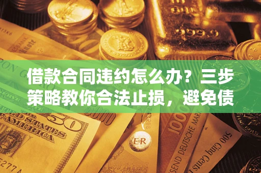 北京借款合同违约怎么办？三步策略教你合法止损，避免债务危机升级