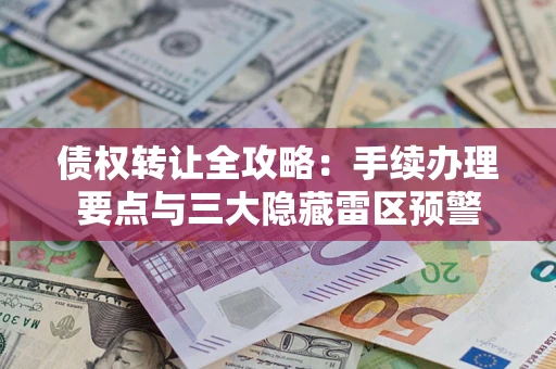北京债权转让全攻略：手续办理要点与三大隐藏雷区预警