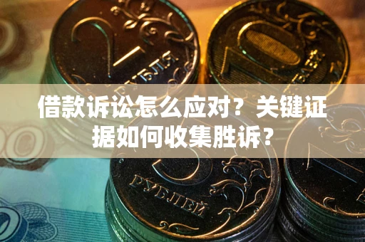 北京借款诉讼怎么应对？关键证据如何收集胜诉？