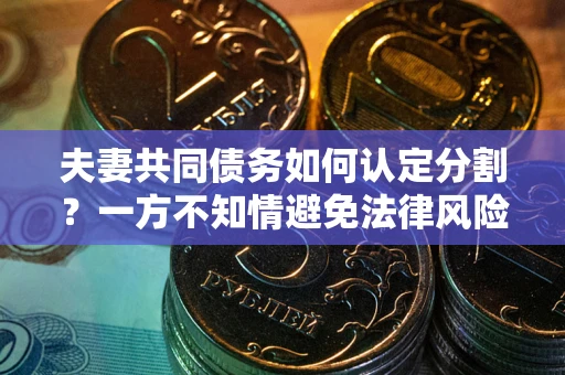 北京夫妻共同债务如何认定分割？一方不知情避免法律风险必看！